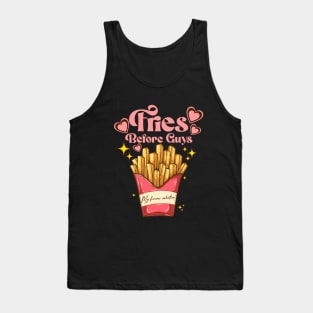 Fries before guys teenage girls dating valentine day Tank Top